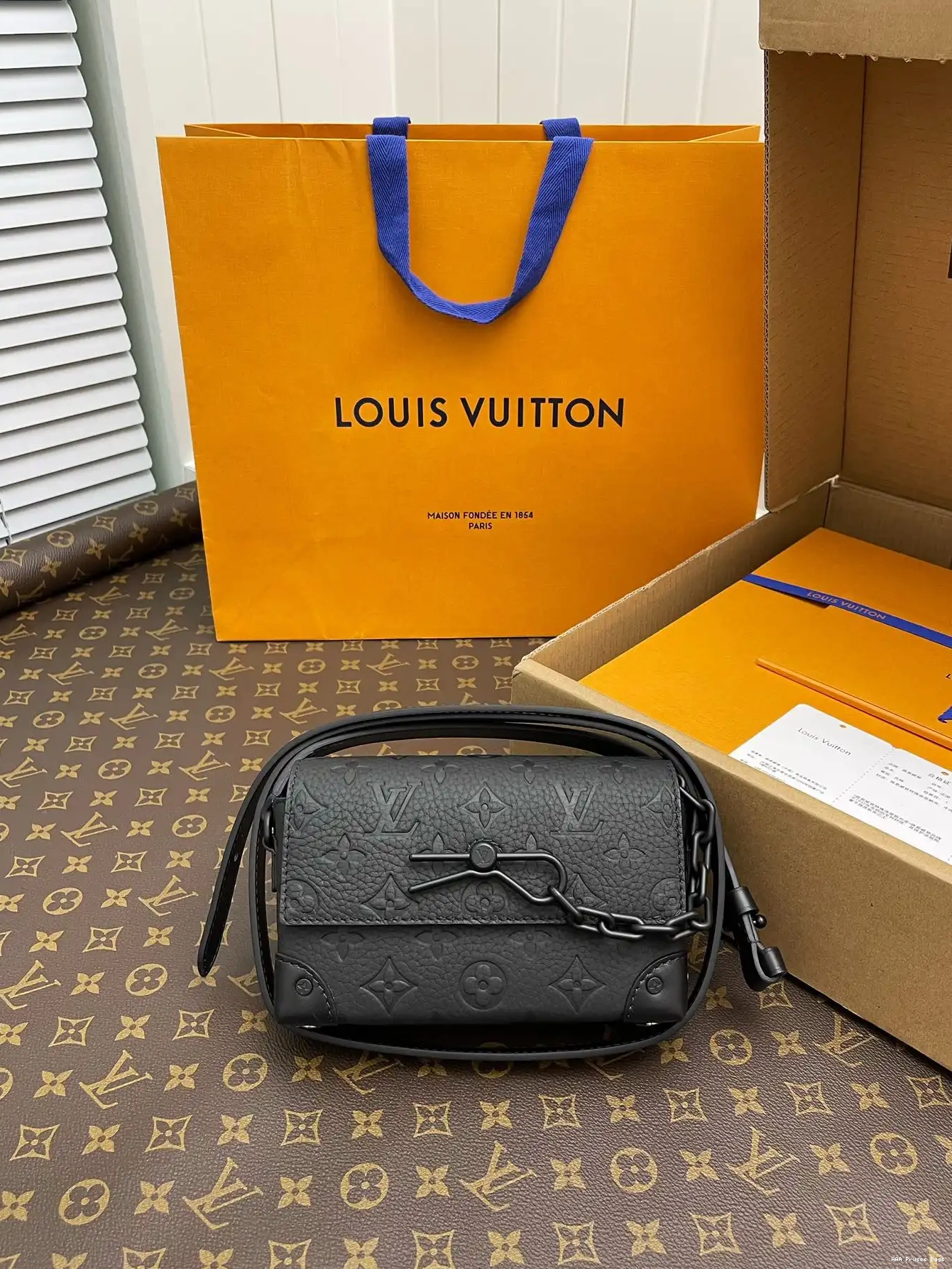 AAA Pruses Bags VUITTON Wearable Wallet-18*11*6.5CM LOUIS Steamer 0629